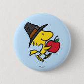 pinda's | Hout Pilgrim Ronde Button 5,7 Cm (Voorkant)