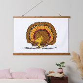 pinda's | Hout Turkije Hangend Wandkleed (Slaapkamer)