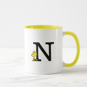 PINDA'S Houtvoorraad Monogram N Mok