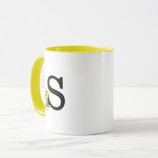 PINDA'S | Houtvoorraad | Monogram S Mok (Voorkant links)