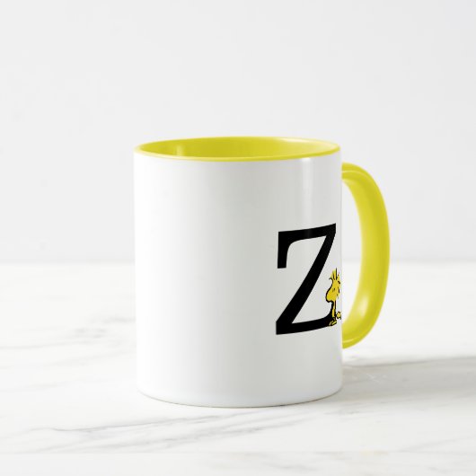 PINDA'S | Houtvoorraad | Monogram Z Mok (Voorkant rechts)