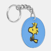 pinda's | Houtvoorraad Sleutelhanger (Voorkant Links)