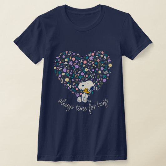 Pinda's in bloei | Snoopy Heart T-shirt (Laagn)