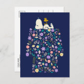 Pinda's in bloei | Snoopy's Doghouse Briefkaart (Voorkant / Achterkant)