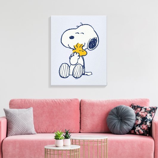 pinda's in Bloom Canvas Afdruk (Insitu (Woonkamer))