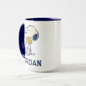 pinda's in Bloom | Jouw namen toevoegen Mok (Voorkant links)