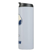 pinda's in Bloom | Jouw namen toevoegen Thermosbeker (Geroteerd rechts)