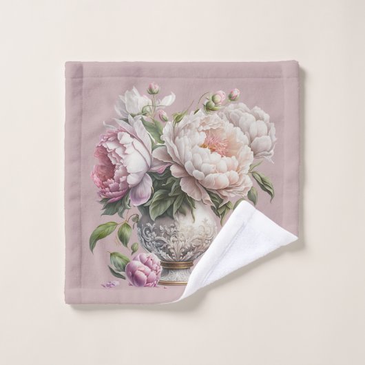 pinda's in de legantfase bad handdoek (Wasdoekje)