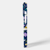 pinda's in het bloempatroon Case-Mate iPhone case (Achterkant / Links)