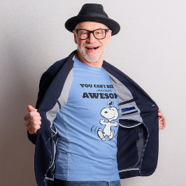 pinda's | Je kunt niet terugvallen op Geweldige zi T-shirt