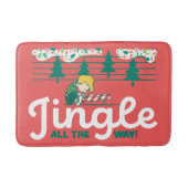 pinda's | Jingle All the Way Badmat (Voorkant)