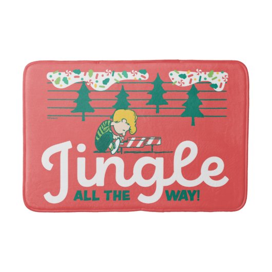 pinda's | Jingle All the Way Badmat (Voorkant)