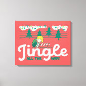 pinda's | Jingle All the Way Canvas Afdruk (Voorkant)