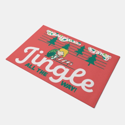 pinda's | Jingle All the Way Deurmat (Schuin)