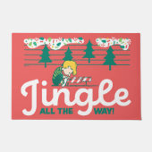 pinda's | Jingle All the Way Deurmat (Voorkant)