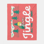 pinda's | Jingle All the Way Fleece Deken (Voorkant)