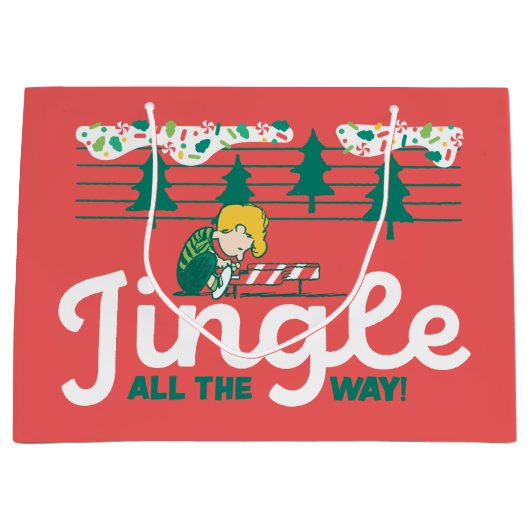 pinda's | Jingle All the Way Groot Cadeauzakje (Voorkant)