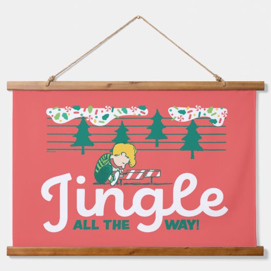 pinda's | Jingle All the Way Hangend Wandkleed (Voorkant)
