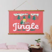pinda's | Jingle All the Way Hangend Wandkleed (Slaapkamer)