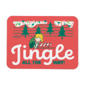 pinda's | Jingle All the Way Magneet (Horizontaal)