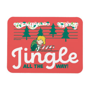 pinda's   Jingle All the Way Magneet