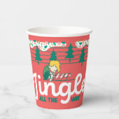 pinda's | Jingle All the Way Papieren Bekers (Links)