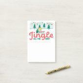 pinda's | Jingle All the Way Post-it® Notes (Op bureau)