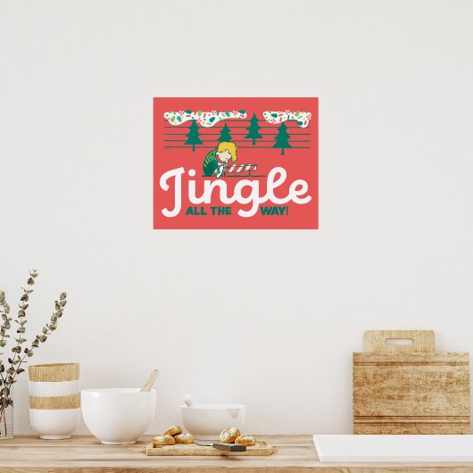 pinda's | Jingle All the Way Poster (Keuken)