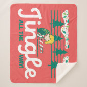 pinda's | Jingle All the Way Sherpa Deken (Voorkant)