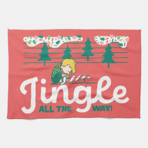pinda's   Jingle All the Way Theedoek