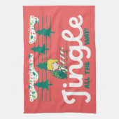 pinda's | Jingle All the Way Theedoek (Verticaal)