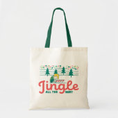 pinda's | Jingle All the Way Tote Bag (Voorkant)