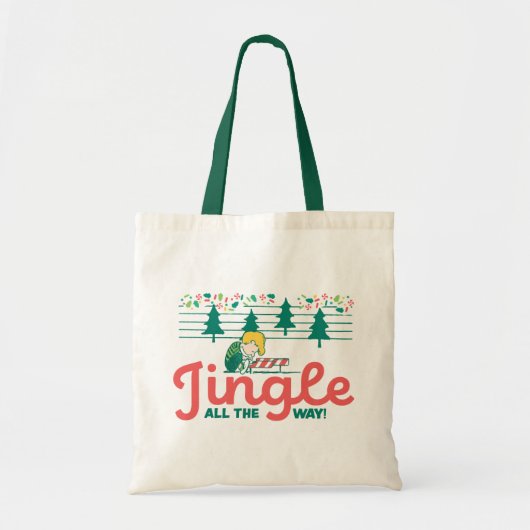pinda's | Jingle All the Way Tote Bag (Voorkant)