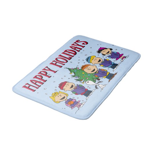 pinda's | KerstCaroling Badmat (Gekanteld)