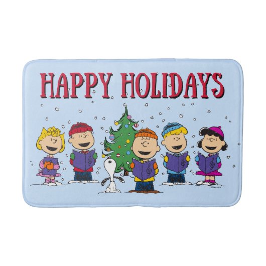 pinda's | KerstCaroling Badmat (Voorkant)