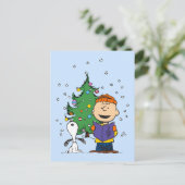 pinda's | KerstCaroling Briefkaart (Staand voorkant)