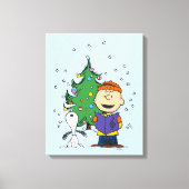 pinda's | KerstCaroling Canvas Afdruk (Voorkant)
