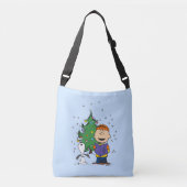 pinda's | KerstCaroling Crossbody Tas (Voorkant)