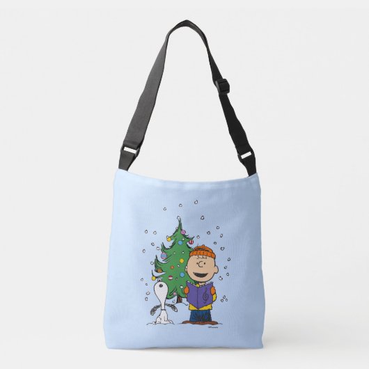 pinda's | KerstCaroling Crossbody Tas (Voorkant)