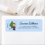 pinda's | KerstCaroling Etiket<br><div class="desc">Voeg een feestelijk tintje toe aan uw vakantiemail met het Peanuts Christmas Caroling Label! Met Snoopy en de Peanuts-bende die in een vrolijke vakantiescene zingen,  is dit kleurrijke label perfect voor het personaliseren van uw enveloppen. Laat Snoopy en zijn vrienden vrolijkheid en warmte verspreiden naar je kerstkaarten en feestgroeten.</div>