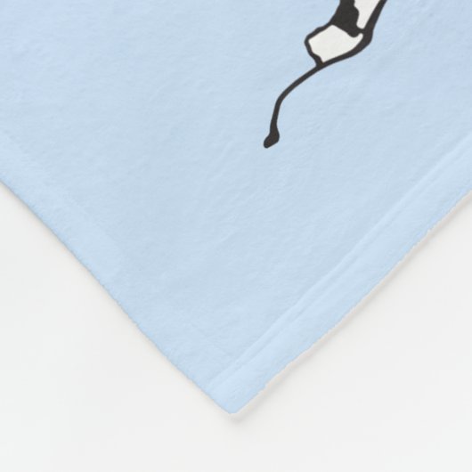 pinda's | KerstCaroling Fleece Deken (Hoek)