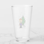 pinda's | KerstCaroling Glas (Achterkant)