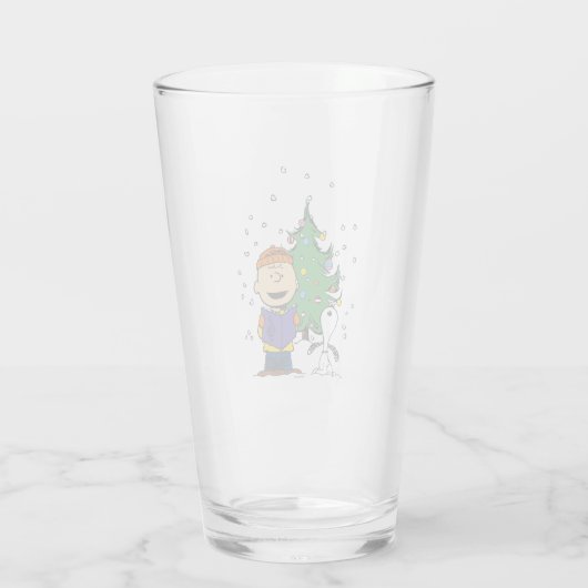 pinda's | KerstCaroling Glas (Achterkant)