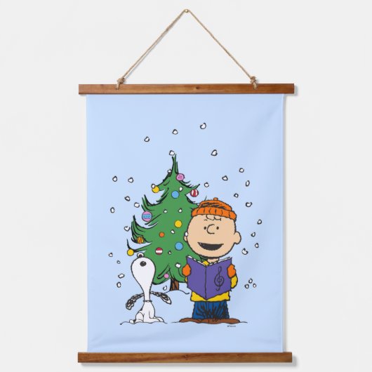 pinda's | KerstCaroling Hangend Wandkleed (Voorkant)