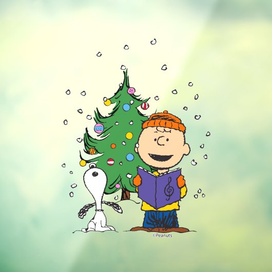 pinda's | KerstCaroling Raamsticker (Vel 3)