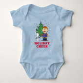 pinda's | KerstCaroling Romper (Voorkant)
