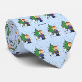 pinda's | KerstCaroling Stropdas (Opgerold)