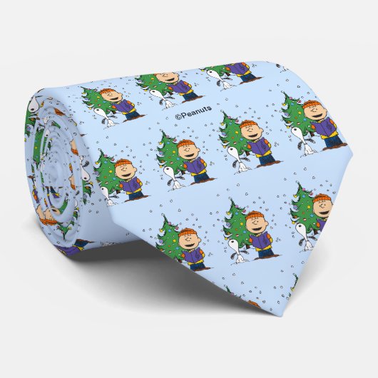 pinda's | KerstCaroling Stropdas (Opgerold)