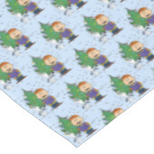 pinda's | KerstCaroling Tafelkleed (Gekanteld)