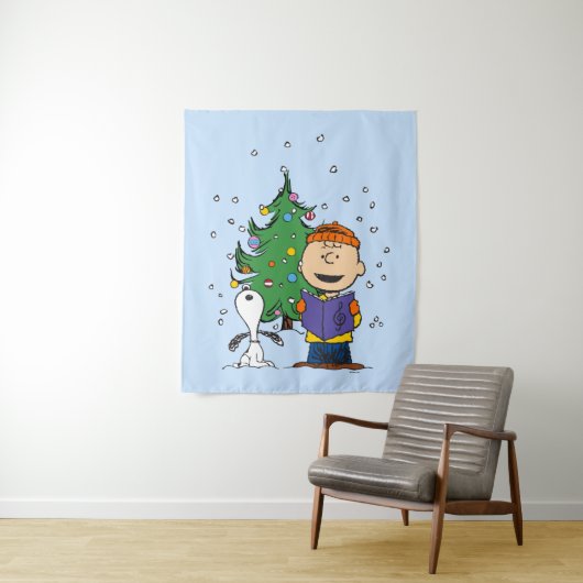 pinda's | KerstCaroling Wandkleed (In situ)